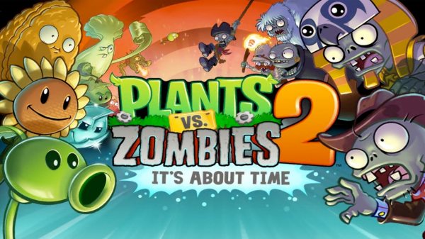 Plants vs Zombies 2 Free 11.0.1 Mod+Obb for Android [Plantas Premium,  Ossos, Chaves, Girassóis, Moedas, Diamante, Brotos ilimitados]
