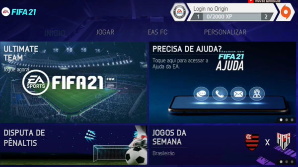 FIFA 21 APK Mod Download para Android - Brasileirão
